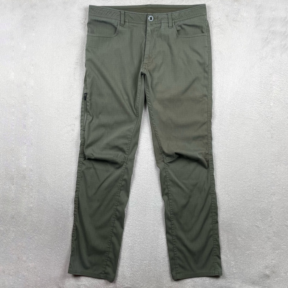 Under Armour Enduro Pants Mens 36x34 Green Rip Stop Storm Tactical Cargo